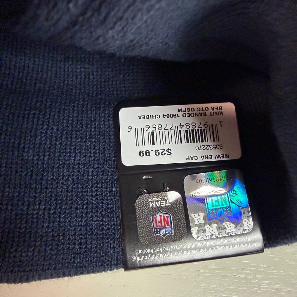 NWT New Era Chicago Bears Knit Hat - Picture 3 of 3